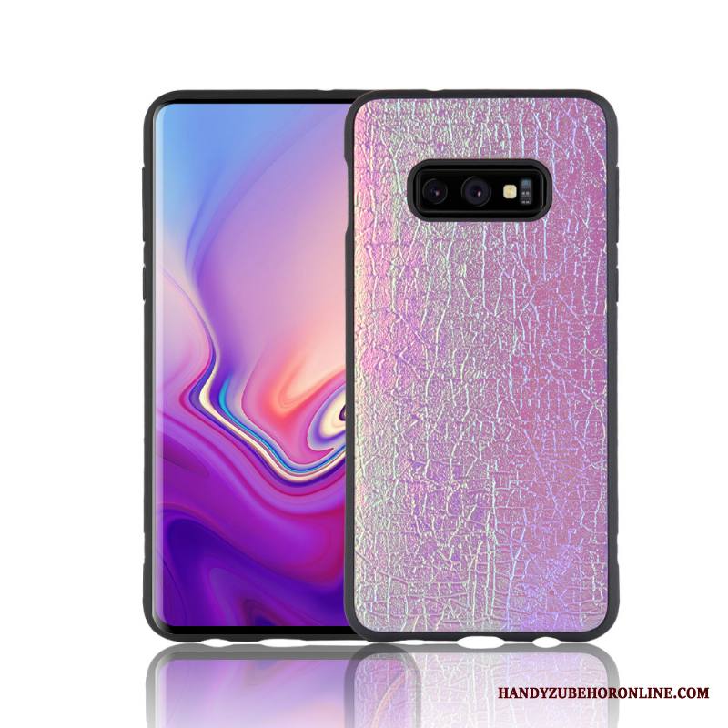 Samsung Galaxy S10e Puhelimen Kuoret Kuori Oranssi Väriset All Inclusive Keltainen Pehmeä Neste