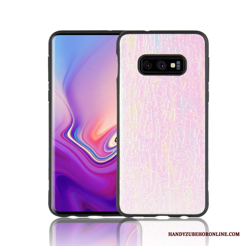 Samsung Galaxy S10e Puhelimen Kuoret Kuori Oranssi Väriset All Inclusive Keltainen Pehmeä Neste