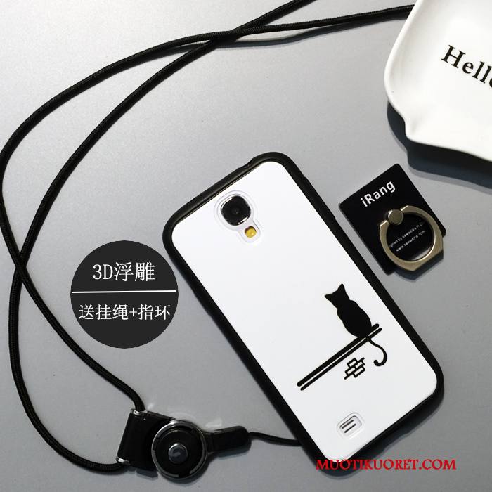 Samsung Galaxy S4 Kuori Tähti Sarjakuva Kotelo Silikoni Puhelimen Kuoret Musta Ihana