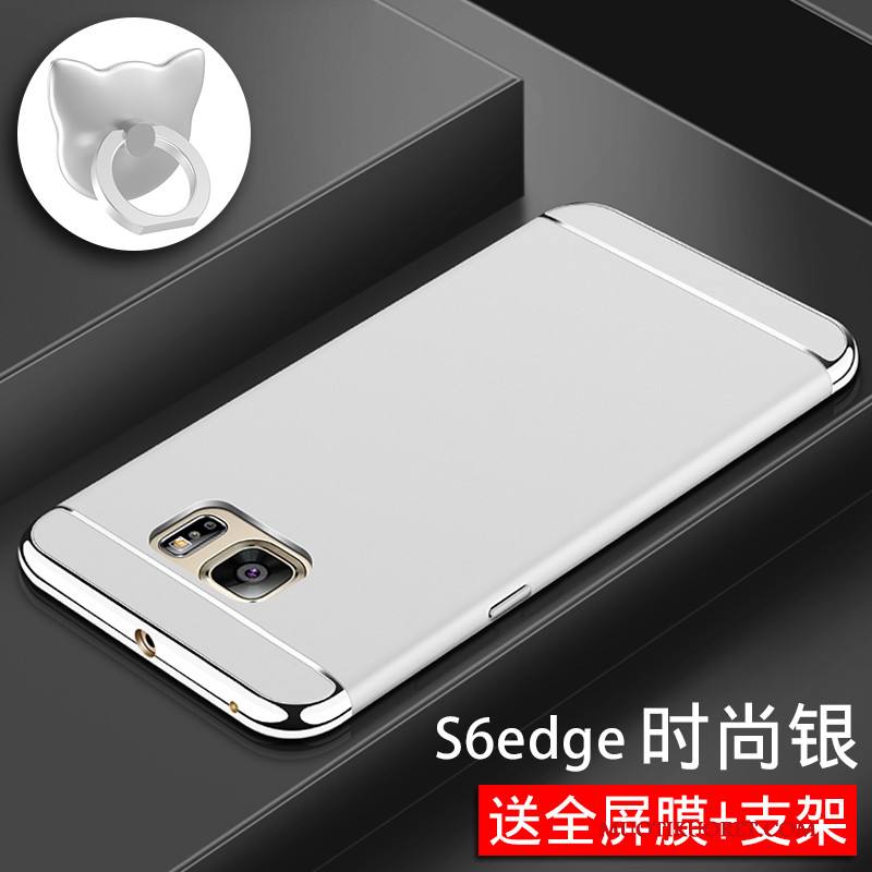 Samsung Galaxy S6 Edge Pesty Suede Kuori Kotelo Tähti Sininen Murtumaton Puhelimen Kuoret