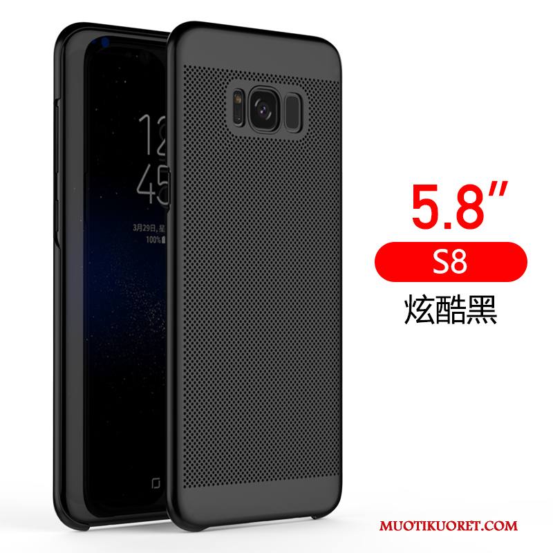 Samsung Galaxy S8+ Kova Kotelo Pesty Suede Murtumaton Kuori Säteilevä Tähti