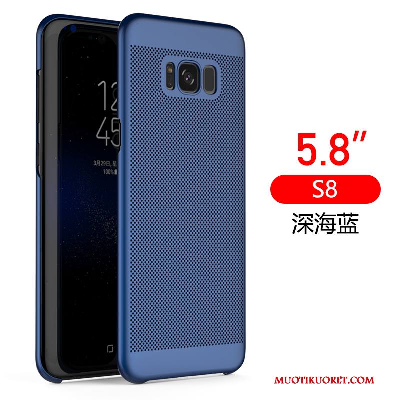 Samsung Galaxy S8+ Kova Kotelo Pesty Suede Murtumaton Kuori Säteilevä Tähti