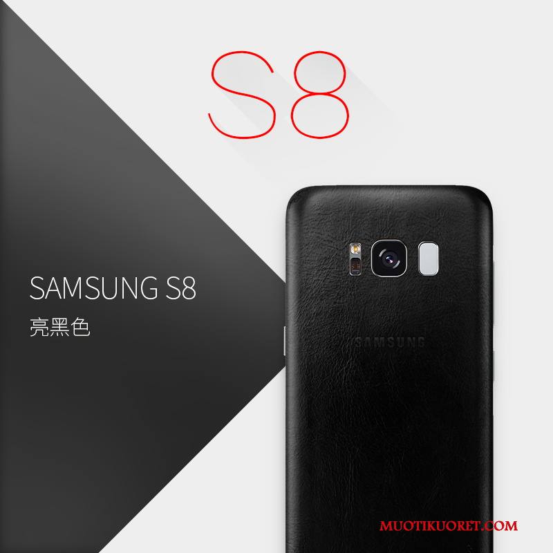 Samsung Galaxy S8 Kuori All Inclusive Luova Puhelimen Kuoret Ultra Kotelo Ohut Aito Nahka