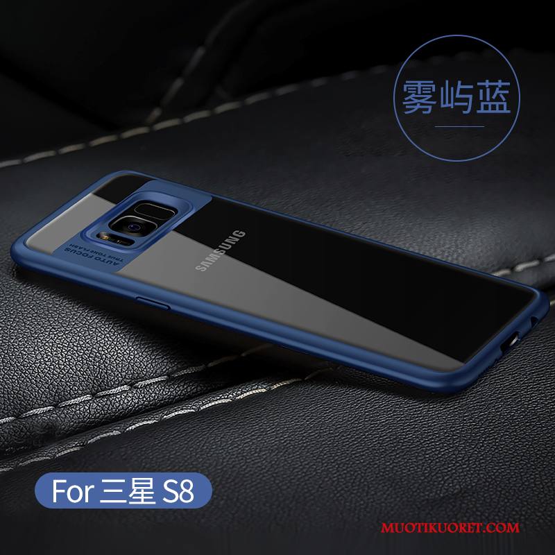 Samsung Galaxy S8 Kuori Murtumaton Sininen Kotelo Tähti Puhelimen Kuoret Suojaus Luova