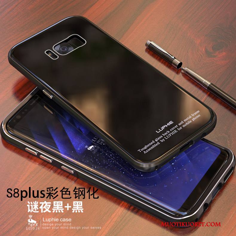 Samsung Galaxy S8+ Kuori Murtumaton Sininen Metalli Kotelo Puhelimen Puhelimen Kuoret Kehys