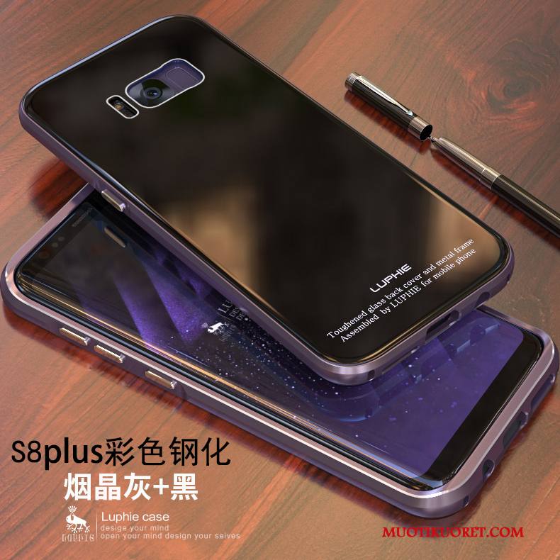 Samsung Galaxy S8+ Kuori Murtumaton Sininen Metalli Kotelo Puhelimen Puhelimen Kuoret Kehys