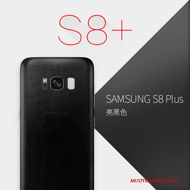 Samsung Galaxy S8+ Kuori Puhelimen Kuoret Ohut Aito Nahka Ultra Kotelo Suojaus All Inclusive