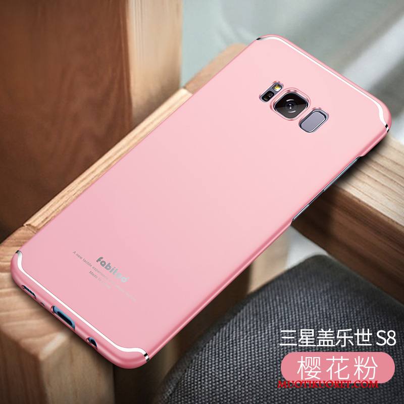 Samsung Galaxy S8 Kuori Suojaus Puhelimen Kuoret Kova Violetti Sininen Kotelo Pesty Suede