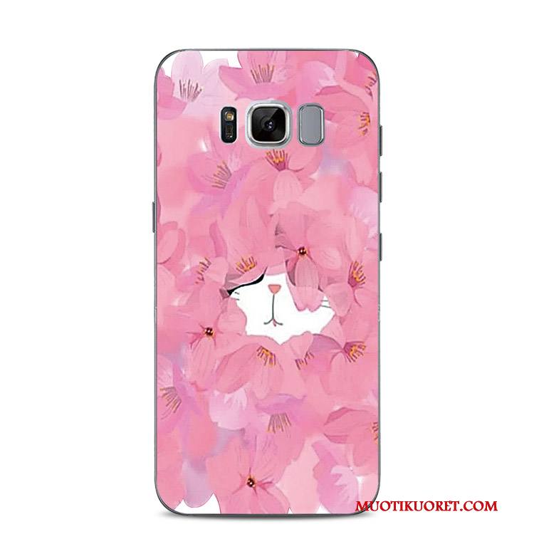 Samsung Galaxy S8+ Tuki Vihreä Tähti Kuori Kohokuviointi Silikoni Pitsi