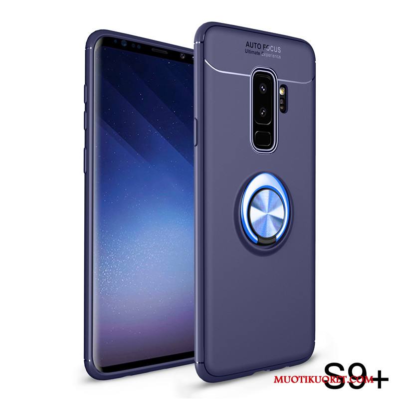 Samsung Galaxy S9+ Kuori All Inclusive Puhelimen Kuoret Silikoni Punainen Kotelo Murtumaton Suojaus