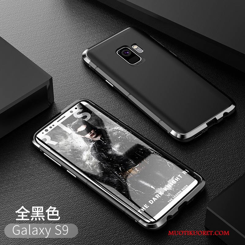 Samsung Galaxy S9 Kuori Metalli Kotelo Tide-brändi Murtumaton Luova Violetti All Inclusive