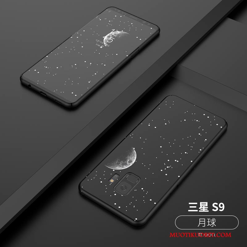 Samsung Galaxy S9 Kuori Ohut Tide-brändi Ultra Kotelo Musta Luova Murtumaton