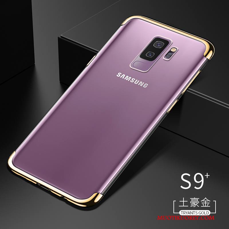 Samsung Galaxy S9+ Kuori Persoonallisuus Sininen Luova Puhelimen Kuoret Ohut Trendi Pehmeä Neste