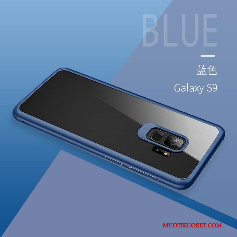Samsung Galaxy S9 Kuori Puhelimen Kuoret Murtumaton Tähti Sininen Läpinäkyvä Suojaus All Inclusive