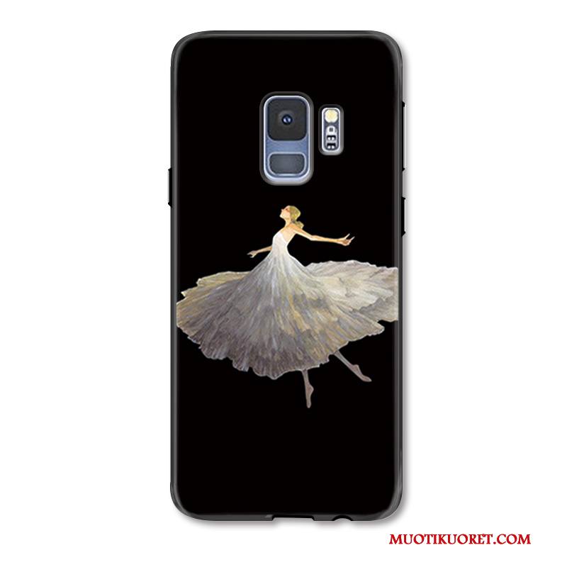 Samsung Galaxy S9+ Kuori Puhelimen Kuoret Silikoni Uusi All Inclusive Suojaus Sarjakuva Yksinkertainen