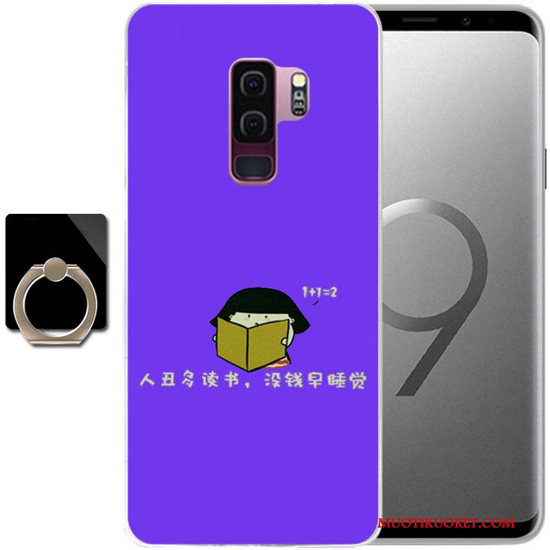 Samsung Galaxy S9 Murtumaton Maalaus Kotelo Tähti Vaaleansininen Suojaus Kuori