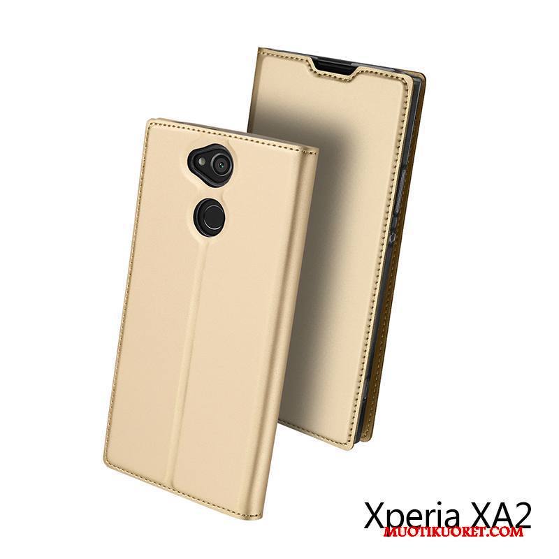 Sony Xperia Xa2 Suojaus Pinkki Murtumaton Kuori Puhelimen Nahkakotelo All Inclusive