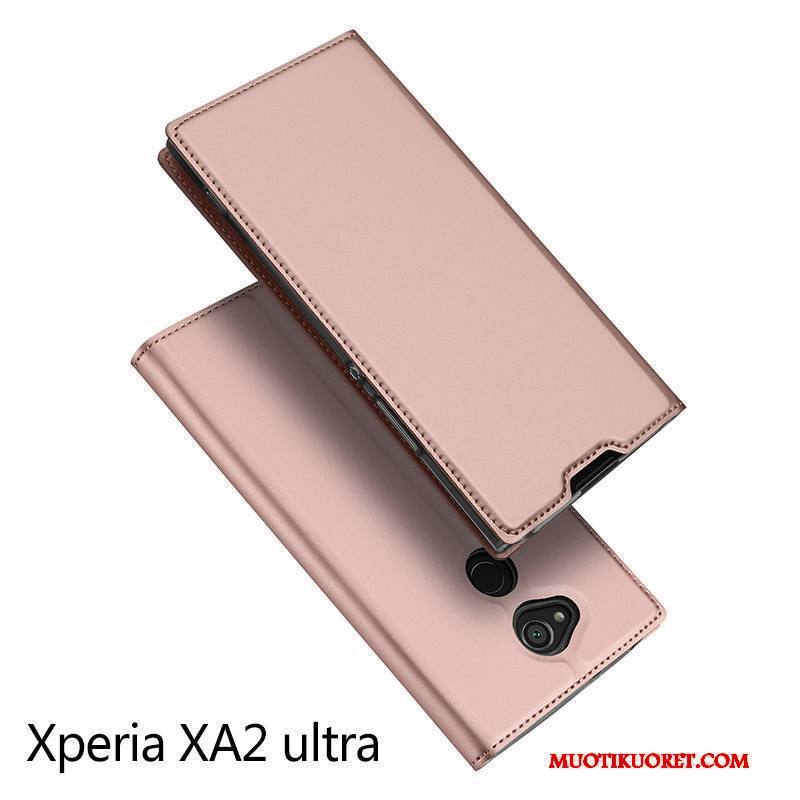 Sony Xperia Xa2 Ultra Trendi Suojaus Kulta Kuori All Inclusive Kortti Murtumaton