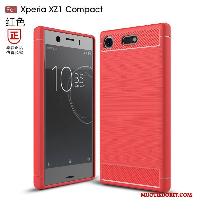 Sony Xperia Xz1 Compact All Inclusive Kuitu Musta Puhelimen Kuoret Kotelo Kuori Murtumaton