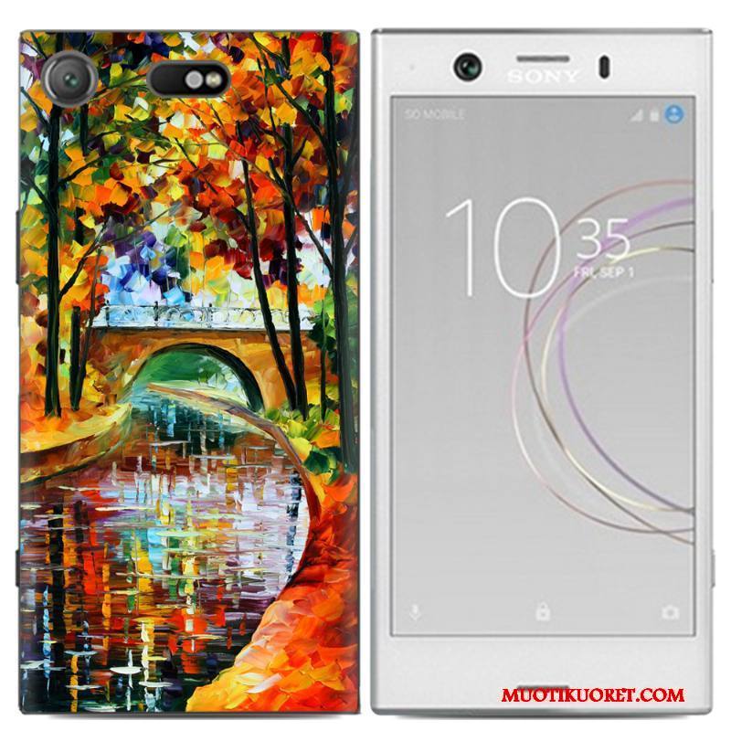 Sony Xperia Xz1 Compact Kuori Murtumaton Silikoni Luova Puhelimen Kuoret Trendi Sarjakuva Persoonallisuus