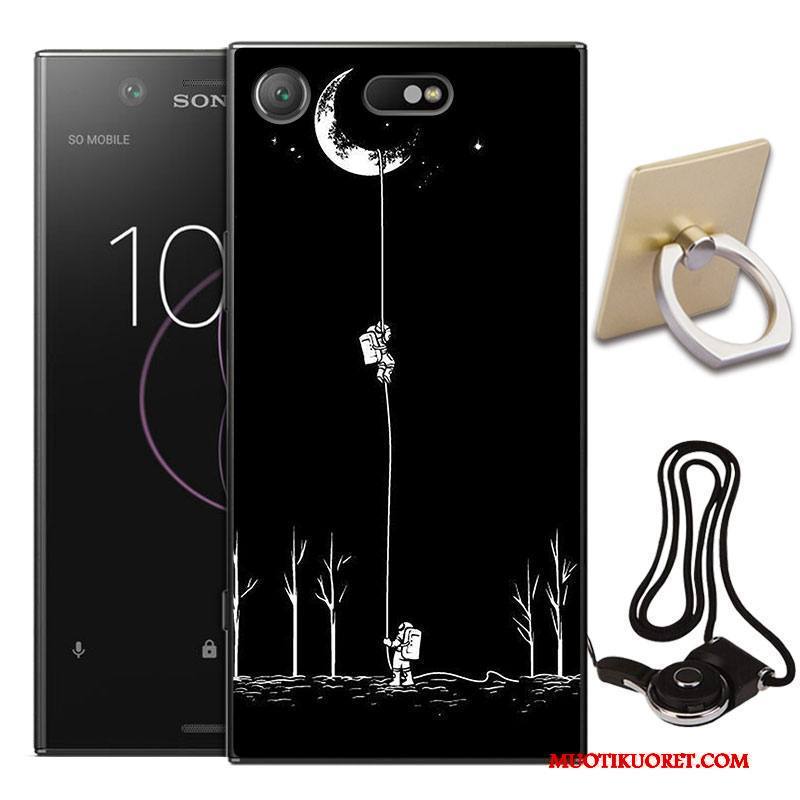 Sony Xperia Xz1 Compact Kuori Puhelimen Kuoret All Inclusive Pehmeä Neste Maalaus Suojaus Kotelo Murtumaton