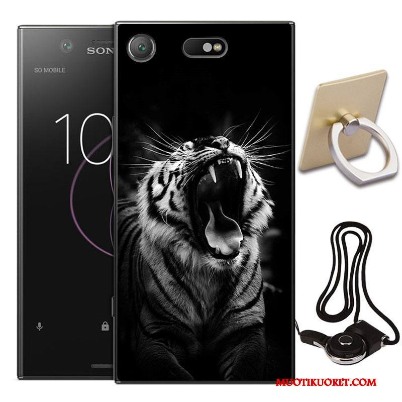 Sony Xperia Xz1 Kuori Kotelo All Inclusive Keltainen Puhelimen Kuoret Murtumaton Suojaus Persoonallisuus