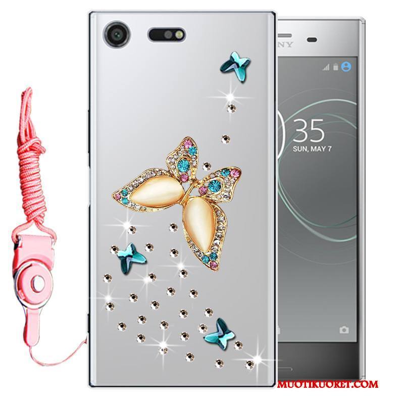 Sony Xperia Xz1 Kuori Strassi Murtumaton Kotelo Puhelimen Puhelimen Kuoret Silikoni Suojaus