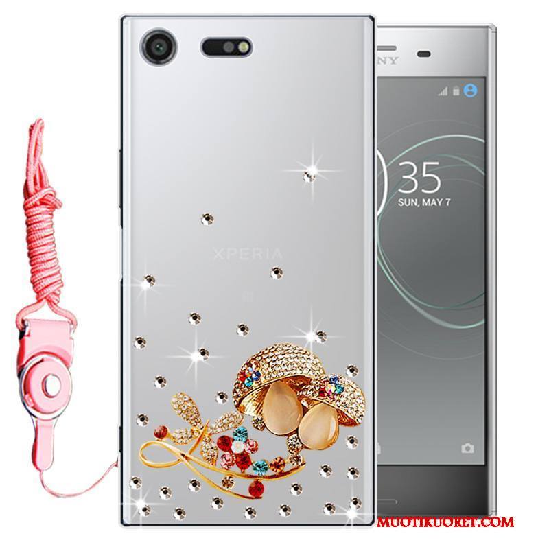 Sony Xperia Xz1 Kuori Strassi Murtumaton Kotelo Puhelimen Puhelimen Kuoret Silikoni Suojaus