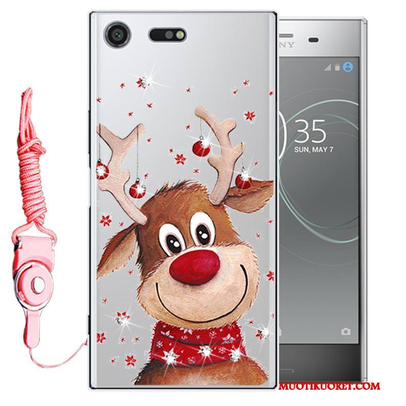 Sony Xperia Xz1 Kuori Strassi Murtumaton Kotelo Puhelimen Puhelimen Kuoret Silikoni Suojaus