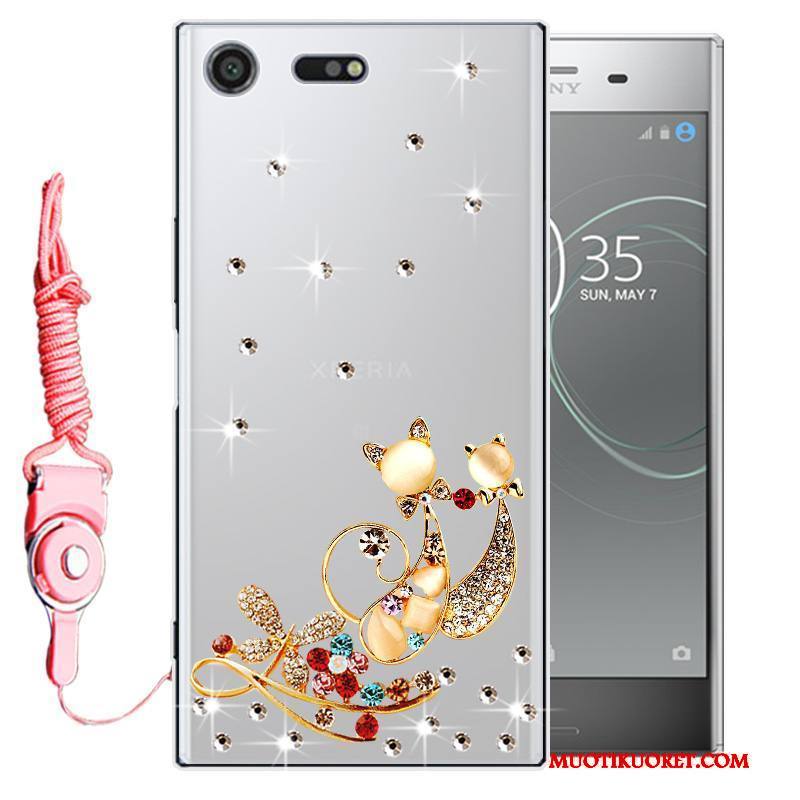 Sony Xperia Xz1 Kuori Strassi Murtumaton Kotelo Puhelimen Puhelimen Kuoret Silikoni Suojaus