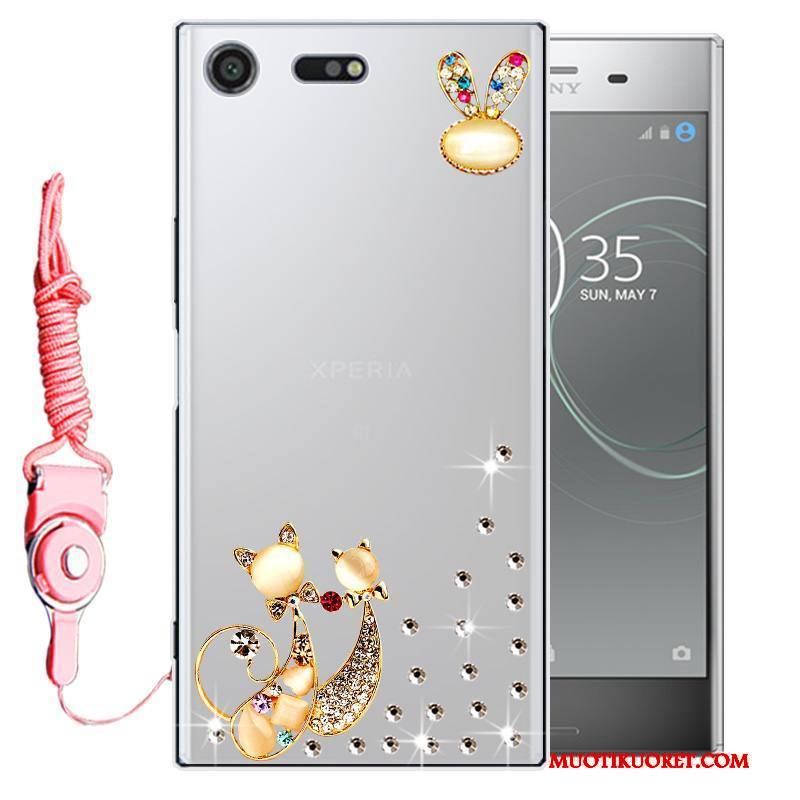 Sony Xperia Xz1 Kuori Strassi Murtumaton Kotelo Puhelimen Puhelimen Kuoret Silikoni Suojaus