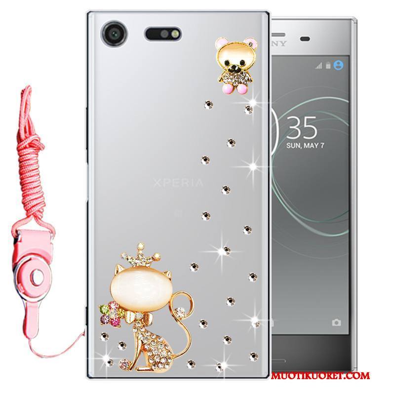 Sony Xperia Xz1 Kuori Strassi Murtumaton Kotelo Puhelimen Puhelimen Kuoret Silikoni Suojaus