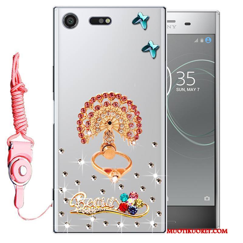 Sony Xperia Xz1 Kuori Strassi Murtumaton Kotelo Puhelimen Puhelimen Kuoret Silikoni Suojaus