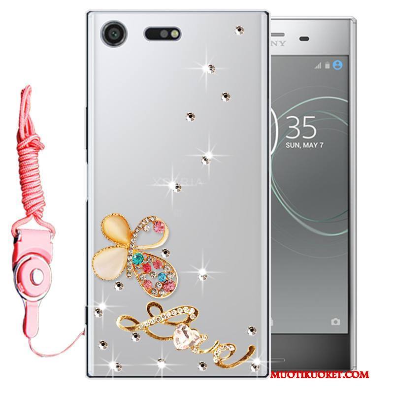 Sony Xperia Xz1 Kuori Strassi Murtumaton Kotelo Puhelimen Puhelimen Kuoret Silikoni Suojaus