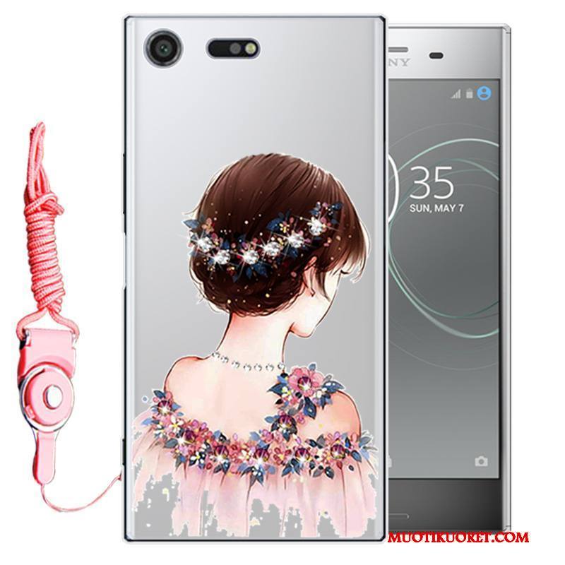 Sony Xperia Xz1 Kuori Strassi Murtumaton Kotelo Puhelimen Puhelimen Kuoret Silikoni Suojaus