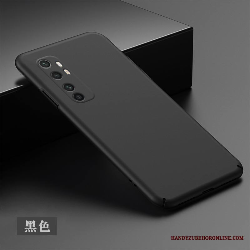 Xiaomi Mi Note 10 Lite Kova Kuori All Inclusive Pesty Suede Musta Puhelimen Kuoret Kulta