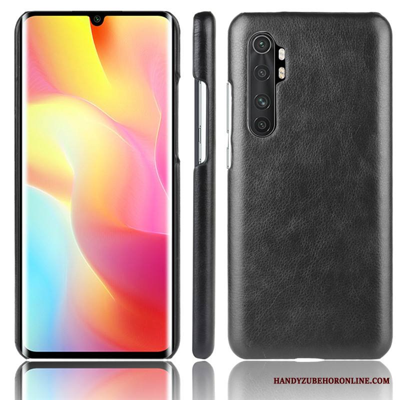 Xiaomi Mi Note 10 Lite Kuori Kotelo Nahka Pieni Puhelimen Kuoret Suojaus Litsi Kukkakuvio