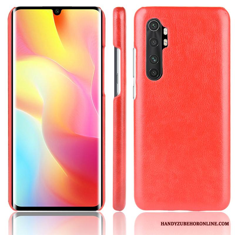 Xiaomi Mi Note 10 Lite Kuori Kotelo Nahka Pieni Puhelimen Kuoret Suojaus Litsi Kukkakuvio