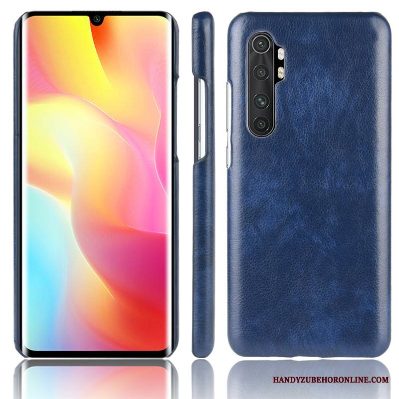 Xiaomi Mi Note 10 Lite Kuori Kotelo Nahka Pieni Puhelimen Kuoret Suojaus Litsi Kukkakuvio