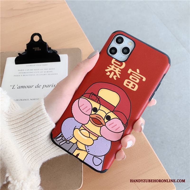 iPhone 11 Pro Kuori Ankka Rikkaus Mulberry Silkki Puhelimen Kuoret Murtumaton Persoonallisuus All Inclusive