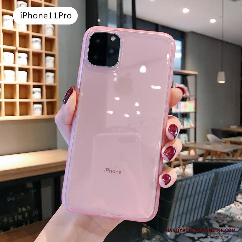 iPhone 11 Pro Kuori Murtumaton Pehmeä Neste All Inclusive Puhelimen Kuoret Kotelo Silikoni Valkoinen