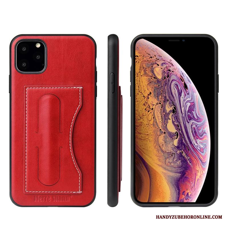 iPhone 11 Pro Kuori Yksinkertainen Suojaus Murtumaton All Inclusive Puhelimen Kortti Musta