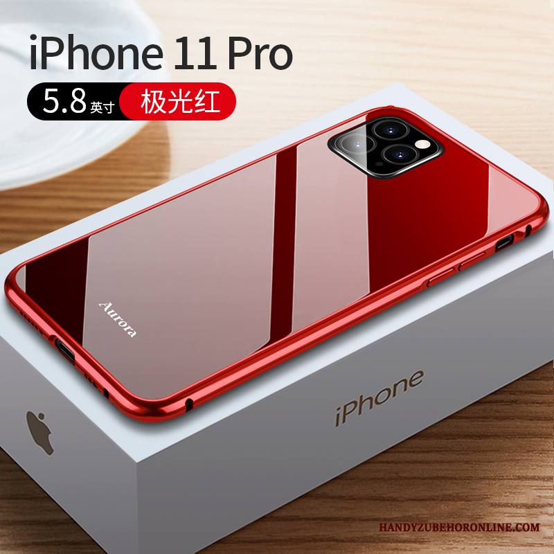 iPhone 11 Pro Max Kuori Murtumaton Lasi Ylellisyys Kehys Puhelimen Kuoret Uusi Net Red