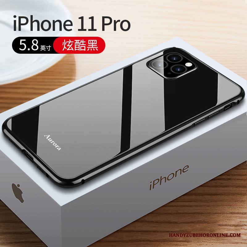 iPhone 11 Pro Max Kuori Murtumaton Lasi Ylellisyys Kehys Puhelimen Kuoret Uusi Net Red