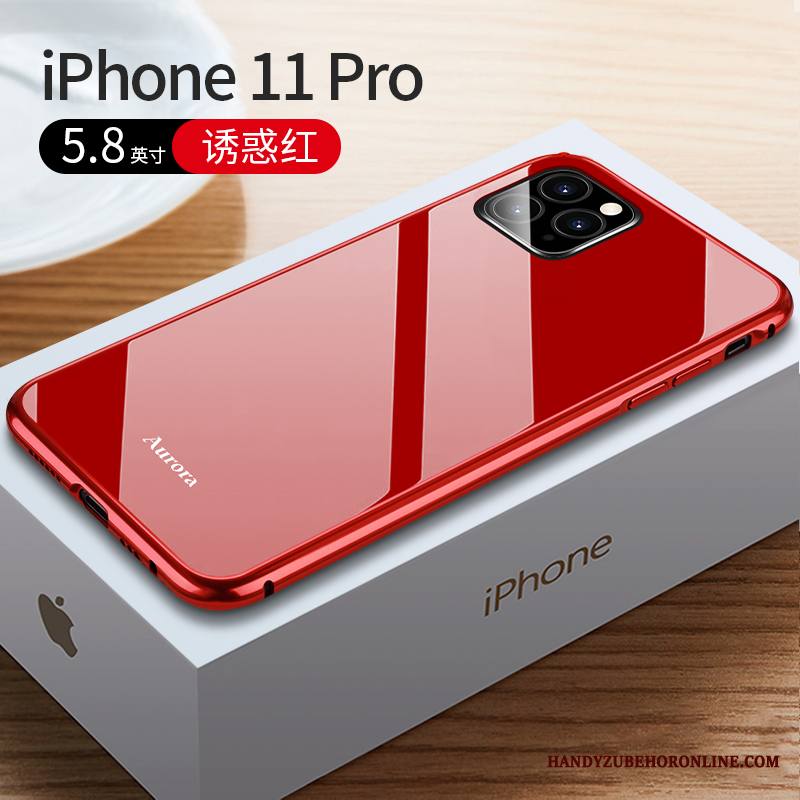 iPhone 11 Pro Max Kuori Murtumaton Lasi Ylellisyys Kehys Puhelimen Kuoret Uusi Net Red