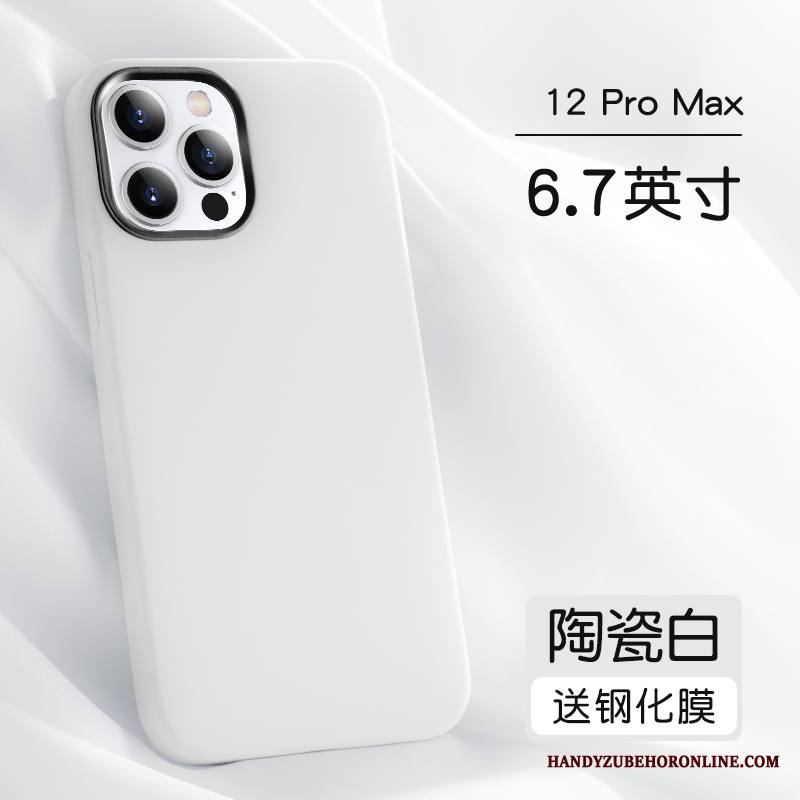 iPhone 12 Pro Max Kuori Uusi Silikoni Murtumaton Suojaus Net Red All Inclusive Kotelo