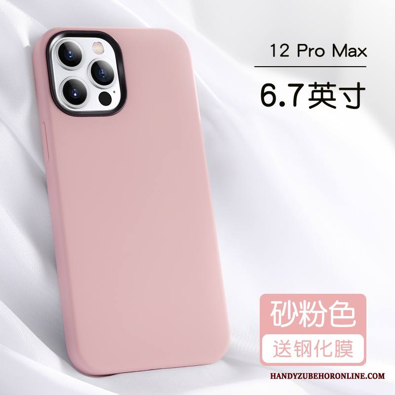 iPhone 12 Pro Max Kuori Uusi Silikoni Murtumaton Suojaus Net Red All Inclusive Kotelo