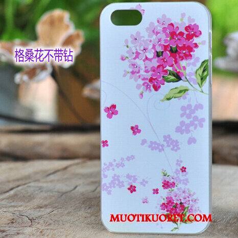 iPhone 4/4s Kotelo Puhelimen Kuoret Rhinestone Inlay Suojaus Sininen Kuori