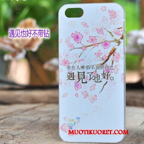 iPhone 4/4s Kotelo Puhelimen Kuoret Rhinestone Inlay Suojaus Sininen Kuori