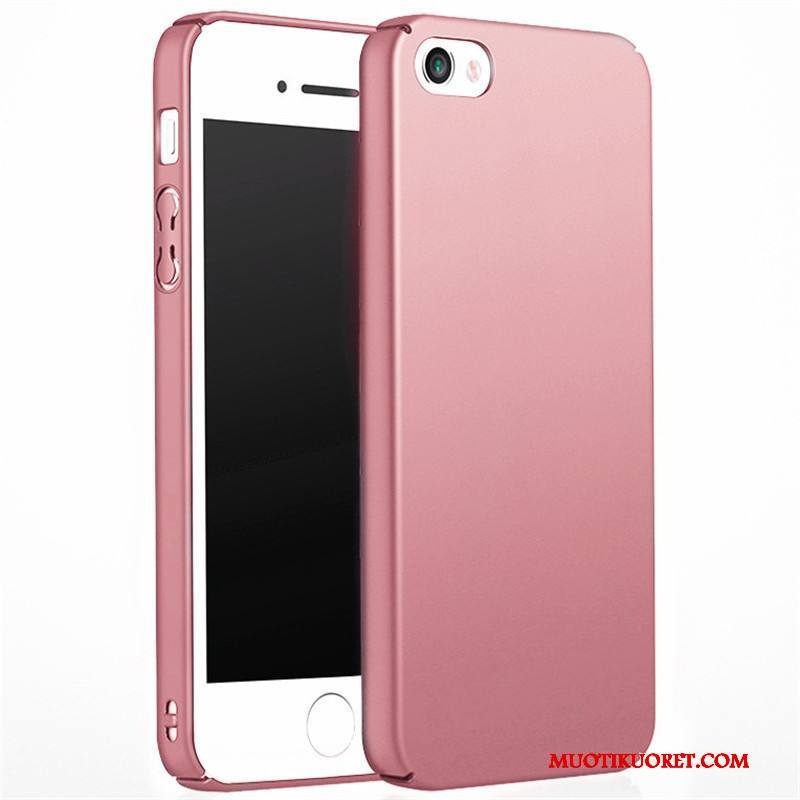 iPhone 4/4s Kuori Suojaus Kotelo Puhelimen Pinkki Pesty Suede Kova